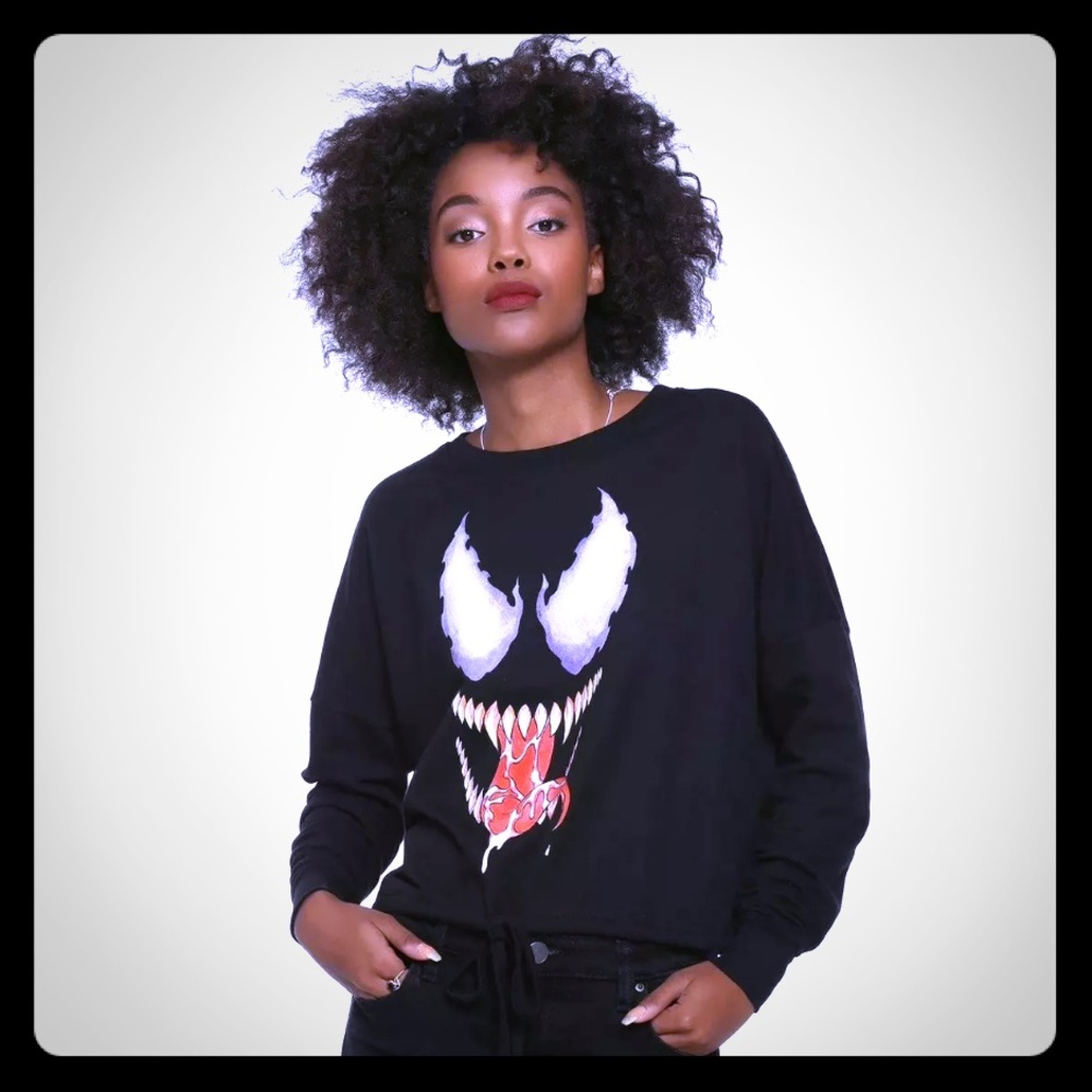 Marvel Hot Topic Venom Cinch Pullover Sweatshirt